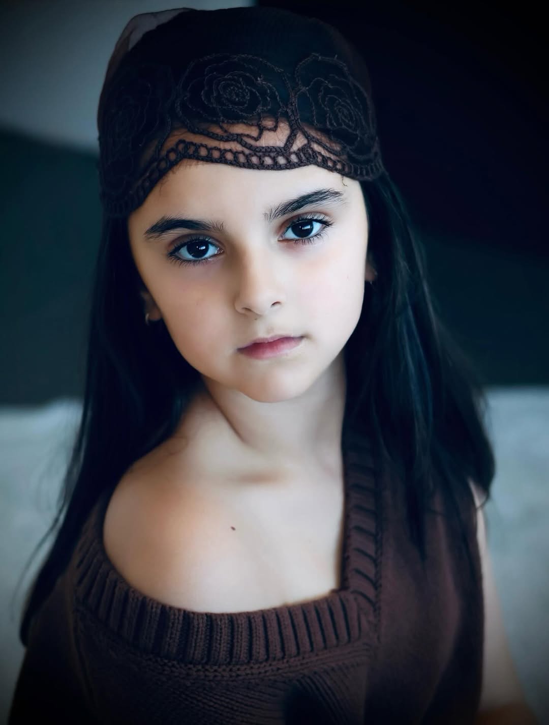 Creative child portrait